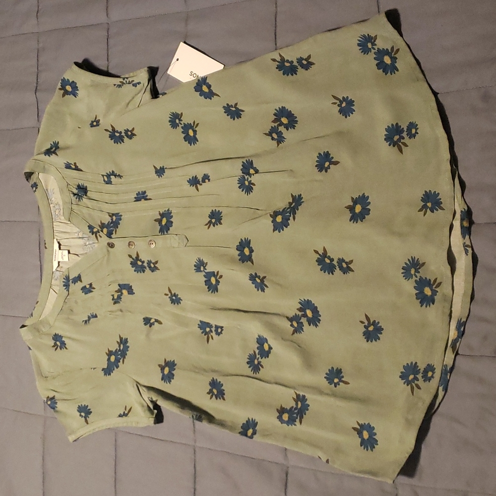 NWT Sonoma Blouse Top Sz Small